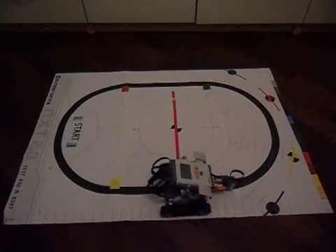 LEGO Mindstorms NXT: LINE FOLLOWER ROBOT